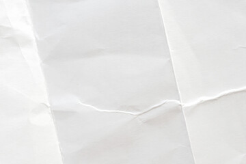 crumpled or folded paper texture with a transparent background
