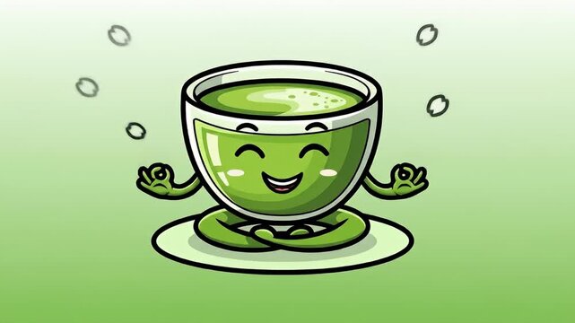 Matcha Meditation: A Cup of Calm and Mindfulness.