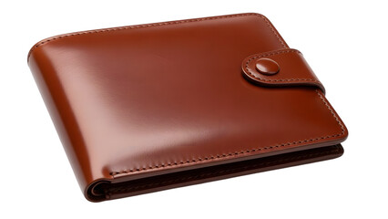 Classic brown leather wallet for everyday use symbolizing personal finance management, payment solution and lifestyle accessory branding