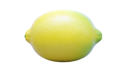Single Yellow Lemon with Green Tips