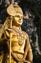 Lord Murugan Statue.