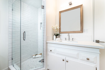 modern bathroom interior