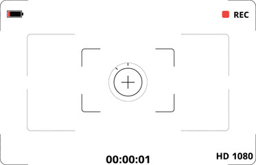 Video Camera Interface Recording Screen