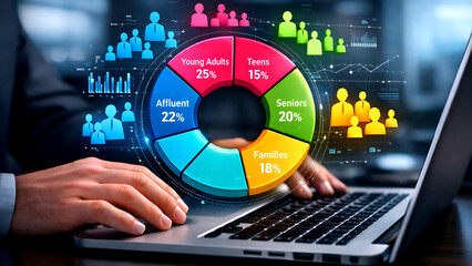 "Marketers use cluster analysis to group customers and study their target market."