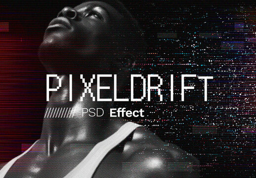 Pixeldrift PSD Photo Effect