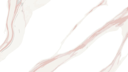 Fototapeta premium Swirling pastel streaks evoke a marbled effect on a clean white canvas