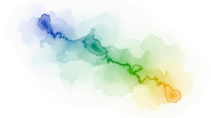 Vibrant watercolor gradient with colorful swirling patterns