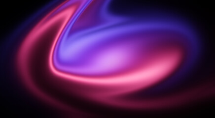 Minimalist V-shaped abstract light flow with glowing purple and pink edges. Clean futuristic lines on black, ideal for modern tech and UI/UX design.