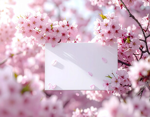 SAKURA MOCK UP サクラ　看板