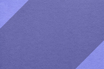 Violet paper texture background with light blue diagonal edges and copy space for banner presentation template