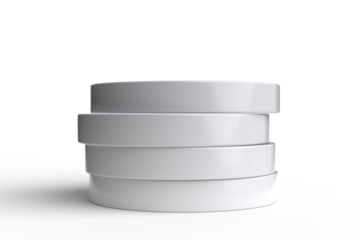 Blank white silicone wristbands mockups isolated on background. Empty event wrist bands plastic event bracelet for festival access, admission control, hand entrance event, wristlet, concert armlet