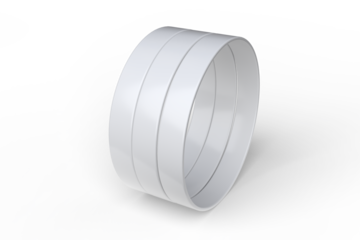 Blank white silicone wristbands mockups isolated on background. Empty event wrist bands plastic event bracelet for festival access, admission control, hand entrance event, wristlet, concert armlet