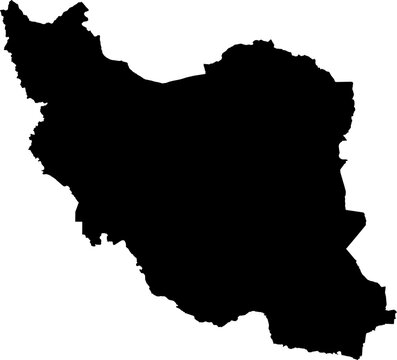 iran map icon 