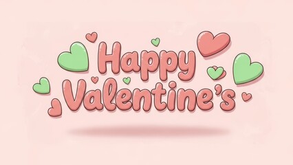 Celebrate love with colorful hearts on valentine's day