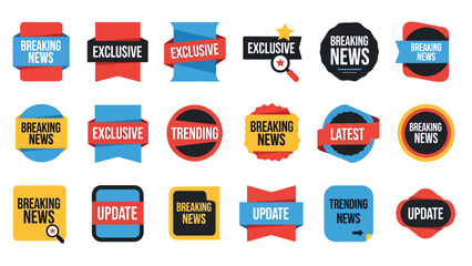 News Badge Collection
