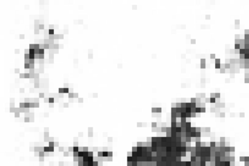 Abstract pixel mosaic texture on transparent background