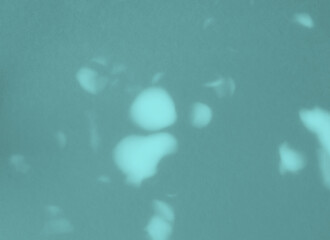 Fototapeta premium Blue background, abstract shadow line wall winter backdrop empty frame template for presentation product summer or cosmetic beauty skin care, banner organic elegant interior minimal