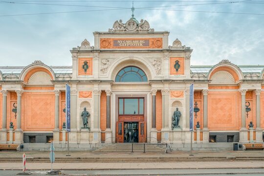 Main Facade Of Ny Carlsberg Glyptotek Museum, Copenhagen, Denmark