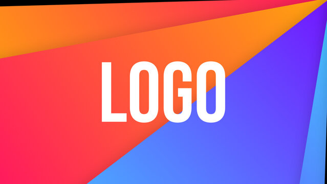 Logo Transition 4 Slide Rotate Upper Right