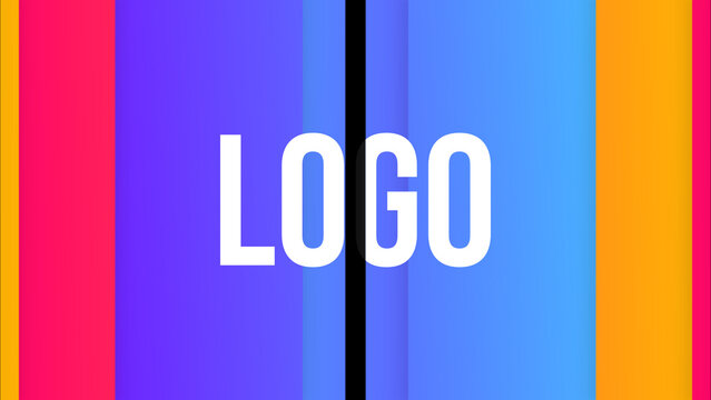 Logo Transition 4 Slide Vertical In