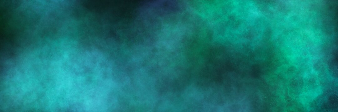 Electric cyan abstract starry cloud with glowing white-blue specks and cosmic energy, ideal for luxury sci-fi, rave or festival seamless visuals