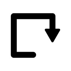 進行方向を示す矢印アイコン