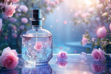 Fantasy Glass Bottle