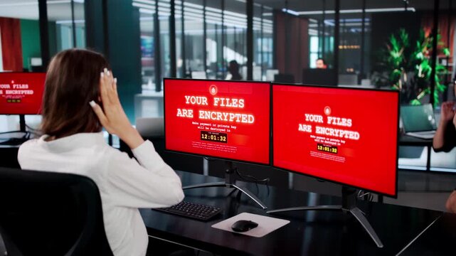 Ransomware Cyber Attack Using Malware