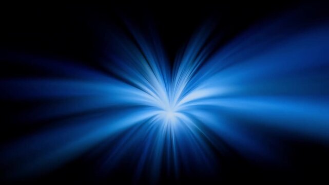 Blue light burst abstract background glowing rays spreading outward dynamic energetic visual effect dark space energy dynamic glow rays light blue burst abstract background dark energy rays glow