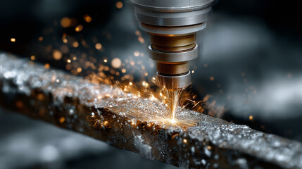 A robotic, automatic, fully self-sufficient factory controlled by artificial intelligence.