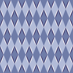 Japanese Petal Diamond Vector Seamless Pattern