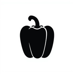 Bell Pepper Vegetable Silhouette