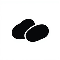 Potato Vegetable Silhouette Illustration