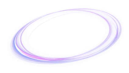 Neon Purple Light Ring