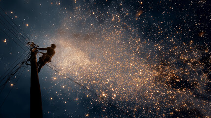 Saboteurs are damaging the railway infrastructure.