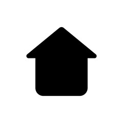 Fototapeta premium House icon. Home sign and symbol. Real estate property logo. Vector illustration isolated on white background.