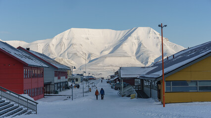 City of Longyearbyen.  Svalbard 

