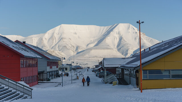 City of Longyearbyen.  Svalbard 

