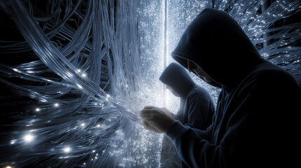 Hackers try to influence the structure of computer networks.