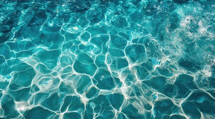 Obraz premium Abstract water surface with light reflections and textural patterns