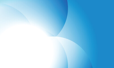 Modern blue background with white light effect