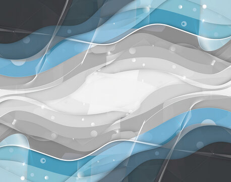 Abstract Corporate Design for Presentations