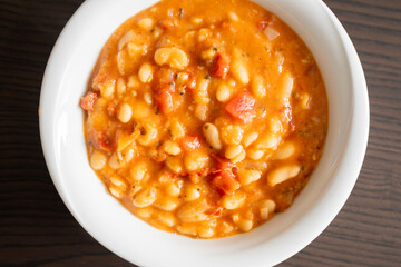 Creamy Bean Soup with Sun-Dried Tomatoes