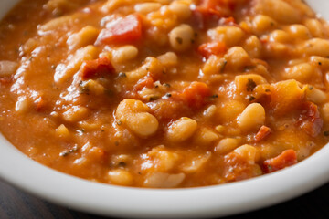 Creamy Bean Soup with Sun-Dried Tomatoes