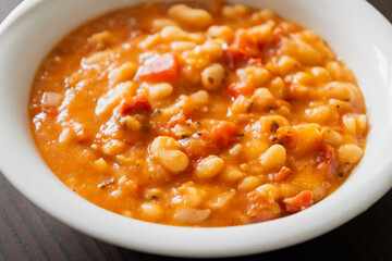 Creamy Bean Soup with Sun-Dried Tomatoes