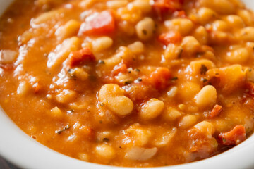 Creamy Bean Soup with Sun-Dried Tomatoes