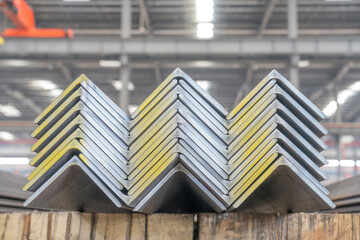 Cross section of angle steel used in the production of iron tower components