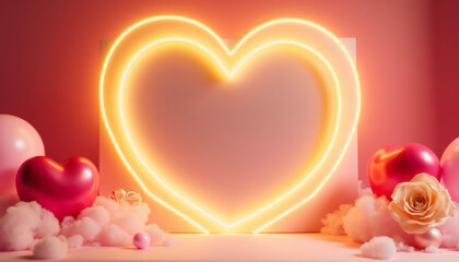 Valentine's Day, the day of love, confession of love