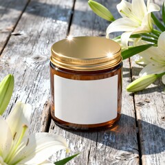 Golden Harvest - Amber & Ivory Luxury Branding Visual