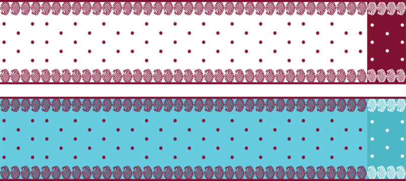 Saree design EPS, saree design illustration kolka, red saree , white saree